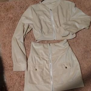 2 Piece jacket and skirt set